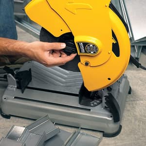 Dewalt 355mm 2200W Chop Saw with Quik-Change Keyless Blade Change System, D28715