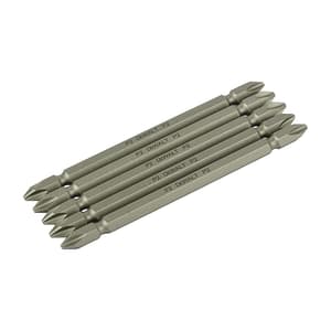 Dewalt PH2 x 110 mm Length Phillips Magnetic Double Ended Screwdriver Bit Set (Pack of 5 Pcs), DW00001M-IN