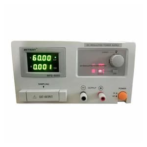 Metravi 0 - 60V / 0 - 5A DC Regulated Power Supply (Single Output), RPS-6005