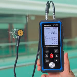 Metravi 300 mm Ultrasonic Thickness Gauge, UTG-02
