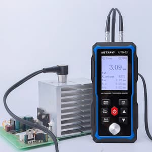Metravi 300 mm Ultrasonic Thickness Gauge, UTG-02