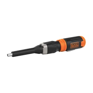 Black+Decker 6V Cordless Screwdriver with 5 Pcs Fastening Bits, BCF601AA