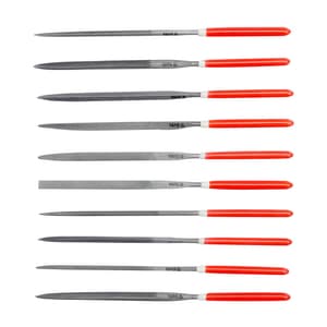 Yato 5 x 85 x 180 mm Needle File Set (Pack Of 10 Pcs), YT-6165