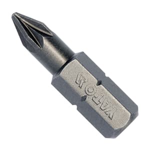 Yato PZ1 x 25 mm Length Pozidriv Screwdriver Bits (Pack of 10 Pcs), YT-78134