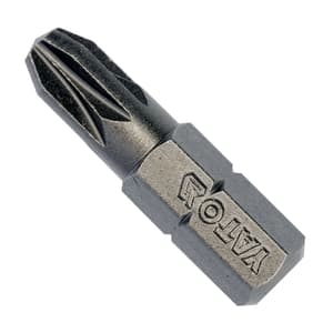 Yato PZ3 x 25 mm Length Pozidriv Screwdriver Bits (Pack of 10 Pcs), YT-78136
