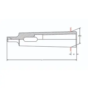 Tooltech MT 2-5 Morse Taper Drill Sleeve