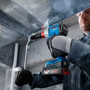 Bosch 18V Brushless Professional Cordless Impact Driver + Wrench, GDX 18V-285 Solo