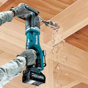 Makita 40Vmax XGT BL Li-Ion 13 mm (1/2") Cordless Angle Drill with Rapid Charger & 1 Pcs 4.0Ah Battery, DA001GM101
