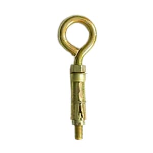 Pentagon 8 mm Close Eye Hook With Rawal Shell (Pack of 30 Pcs)