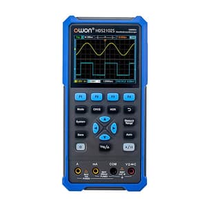 Owon 40MHz / 250MS/s Dual Channel Digital Oscilloscope & Digital Multimeter, HDS 242