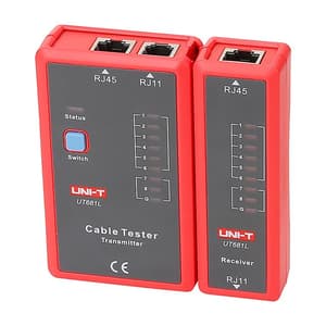 UNI-T  RJ45 / RJ11 Network Cable Tester, UT681L