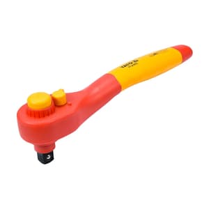 Yato 1/2 Inch Sq Drive 72T Insulated Reversible Rachet (VDE), YT-21072