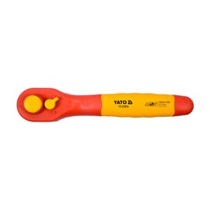 Yato 1/2 Inch Sq Drive 72T Insulated Reversible Rachet (VDE), YT-21072