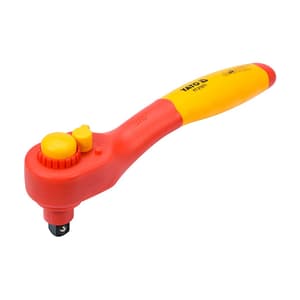 Yato 3/8 Inch Sq Drive 72T Insulated Reversible Rachet (VDE), YT-21071
