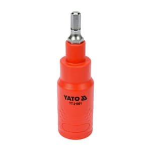 Yato 5 mm, 3/8 Inch Sq. Drive Injection Insulated Hexagon Socket (VDE), YT-21081
