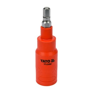 Yato 6 mm, 3/8 Inch Sq. Drive Injection Insulated Hexagon Socket (VDE), YT-21082
