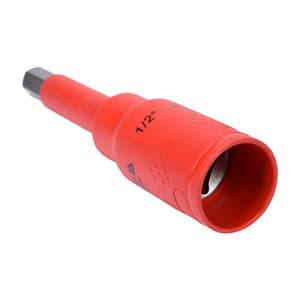 Yato 6 mm, 3/8 Inch Sq. Drive Injection Insulated Hexagon Socket (VDE), YT-21082