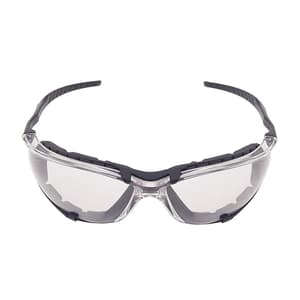 Black+Decker Clear Anti Fog Safety Spectacle With Double Frame, Nose Pad & Innovative Black Temple Design, BXPE0503IN