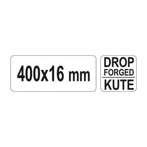 Yato 400 x 16 mm Hexagonal Wrecking Bar, YT-46831