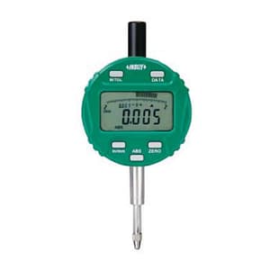 Insize 0 - 12.7 mm / 0.5 inch Flat Back Digital Indicator with Transmission Button & Signal Light (Advanced Type), 2139-10F