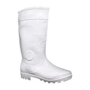 Hillson Century White Dual Density PVC Safety Gumboots (15 inch Height)