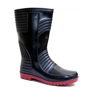 Hillson Welsafe Red Dual Density PVC Safety Rainwear Gumboots