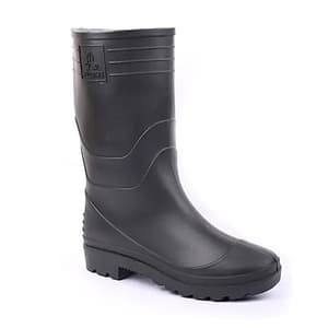 Hillson Welcome Black Dual Density PVC Safety Gumboots