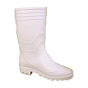 Hillson Welcome White Dual Density PVC Safety Gumboots