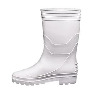 Hillson Welcome White Dual Density PVC Safety Gumboots