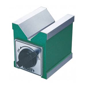 Insize 70 x 60 x 73 mm Magnetic 'V' Block (Hardend Surface), 6890-702A