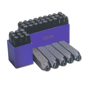 Ozar 13 mm Number Punch Set (Pack Of 8 Pcs), AFS-0353