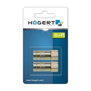 Hogert 37 mm Grease Gun couplers (Pack of 2 Pcs), HT8G915