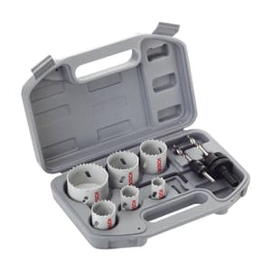 Bosch 9 Pcs 6HS Electrician Holesaw Set, 2 608 580 868