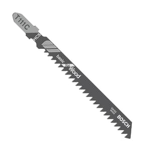 Bosch 100 mm Jigsaw Blades Basic for Wood (T 111 C), 2 608 630 033
