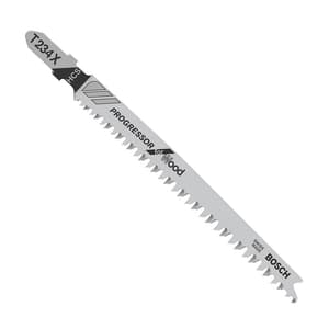 Bosch 117 mm Jigsaw Blades Progressor for Wood (T 234 X), 2 608 633 528