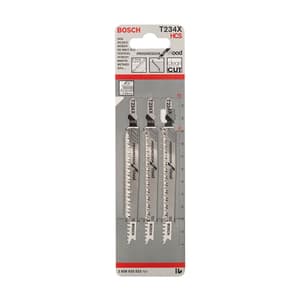 Bosch 117 mm Jigsaw Blades Progressor for Wood (T 234 X), 2 608 633 528