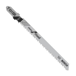 Bosch 100 mm Jigsaw Blades Clean for Wood (T 101 BR), 2 608 630 014