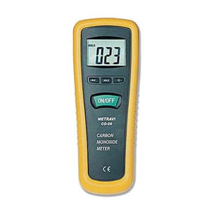 Metravi 0 - 1000 PPM Carbon Monoxide Detector Meter, CO-09