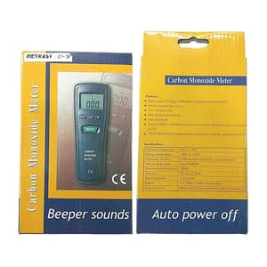 Metravi 0 - 1000 PPM Carbon Monoxide Detector Meter, CO-09