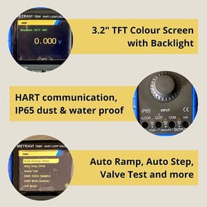 Metravi mV mA Loop Calibrator With Hart Communication, 709H