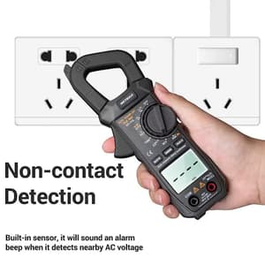 Metravi 3-5/6 Digit / 600A Digital TRMS AC/DC Clamp Meter, DT-725