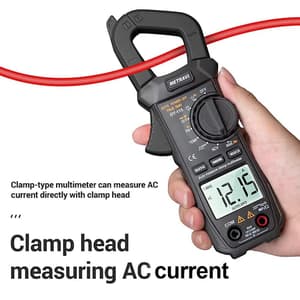 Metravi 3-5/6 Digit / 600A Digital TRMS AC/DC Clamp Meter, DT-725