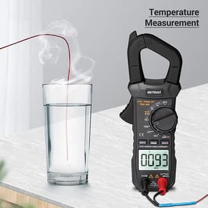 Metravi 3-5/6 Digit / 600A Digital TRMS AC/DC Clamp Meter, DT-725