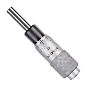 Mitutoyo 0 - 0.5 inch Standard-type Small Micrometer Head without Clamp Nut, 148-112-10