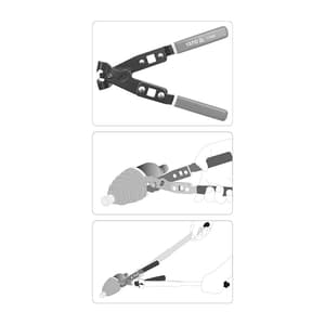 Yato 235 mm CV Boot Clamp Pliers, YT-0606