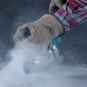 Makita 125mm / 5 inch, 1100W SJS II Angle Grinder with Anti-Restart Function, Soft Start & Slide Switch, GA5040R