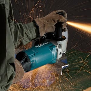 Makita 230mm / 9 inch, 2200W Angle Grinder with Large Trigger Switch, GA9060