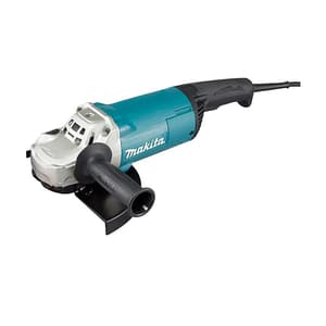 Makita 230mm / 9 inch, 2200W SJS II Angle Grinder with Large Trigger Switch, GA9061