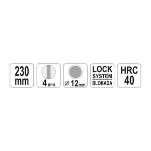 Yato 230 mm Hose Clamp Pliers, YT-0650