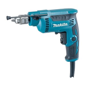 Makita 6.5 mm (1/4") / 370 W High Speed Variable Speed Reversing Drill with Keyed Chuck, DP2010
